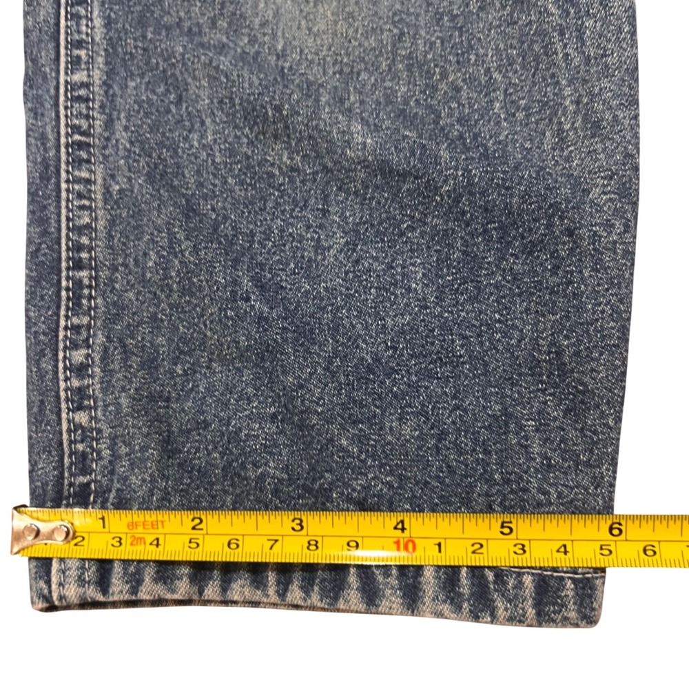 Vintage 90s Old Navy Toddler Denim Overalls Blue Cotton Straight Leg Kid Unisex - Picture 9 of 16